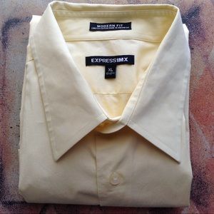 Express 1MX Modern Fit Long Sleeve Men's Shirt
